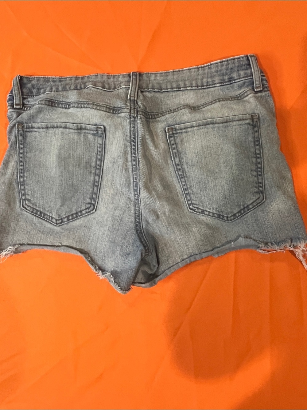 SO Light Blue Distressed Denim Cutoff Shorts - Picture 5 of 9